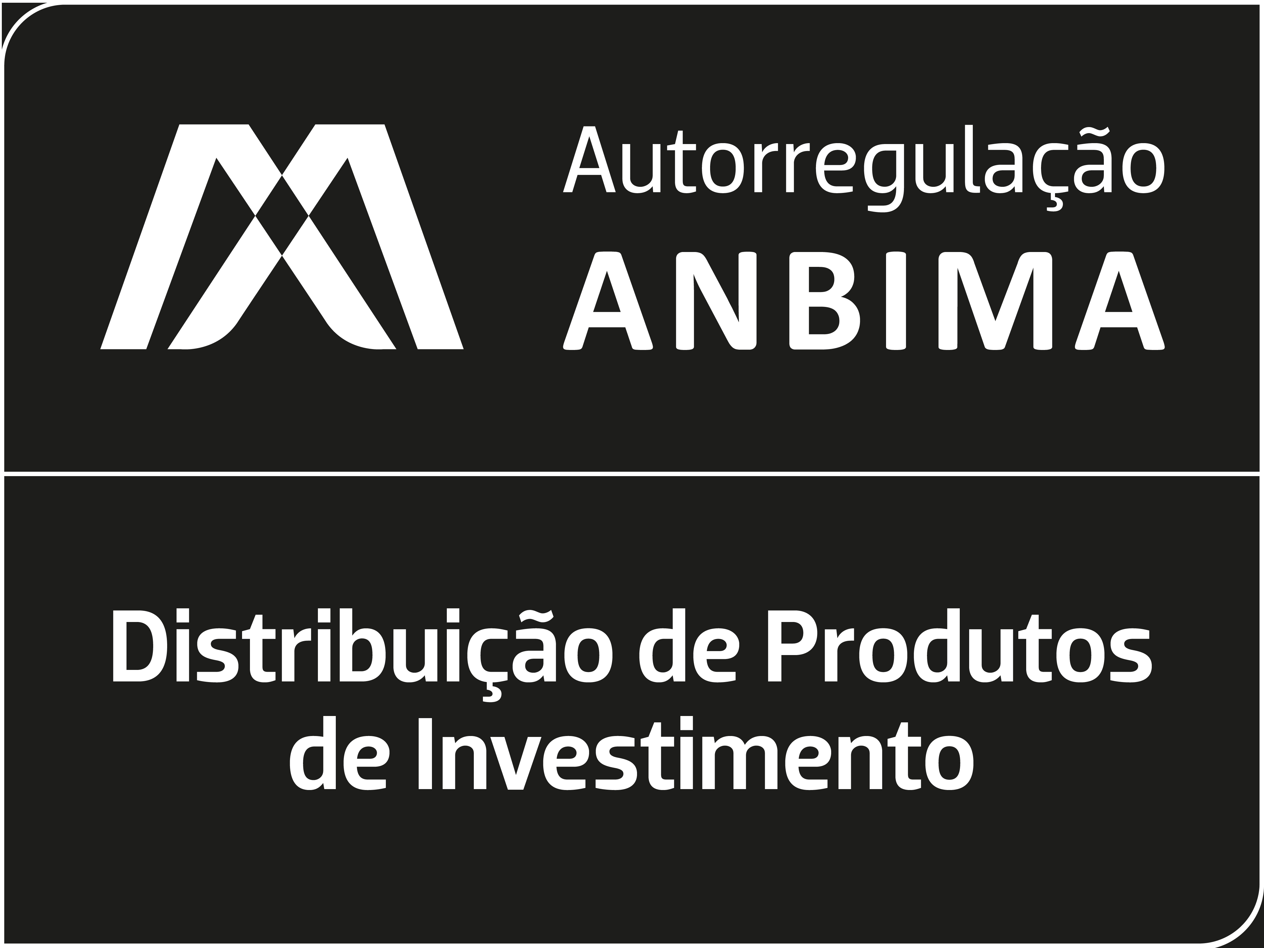 Selo ANBIMA — Autorregulação · Distribuição de Produtos de Investimento
