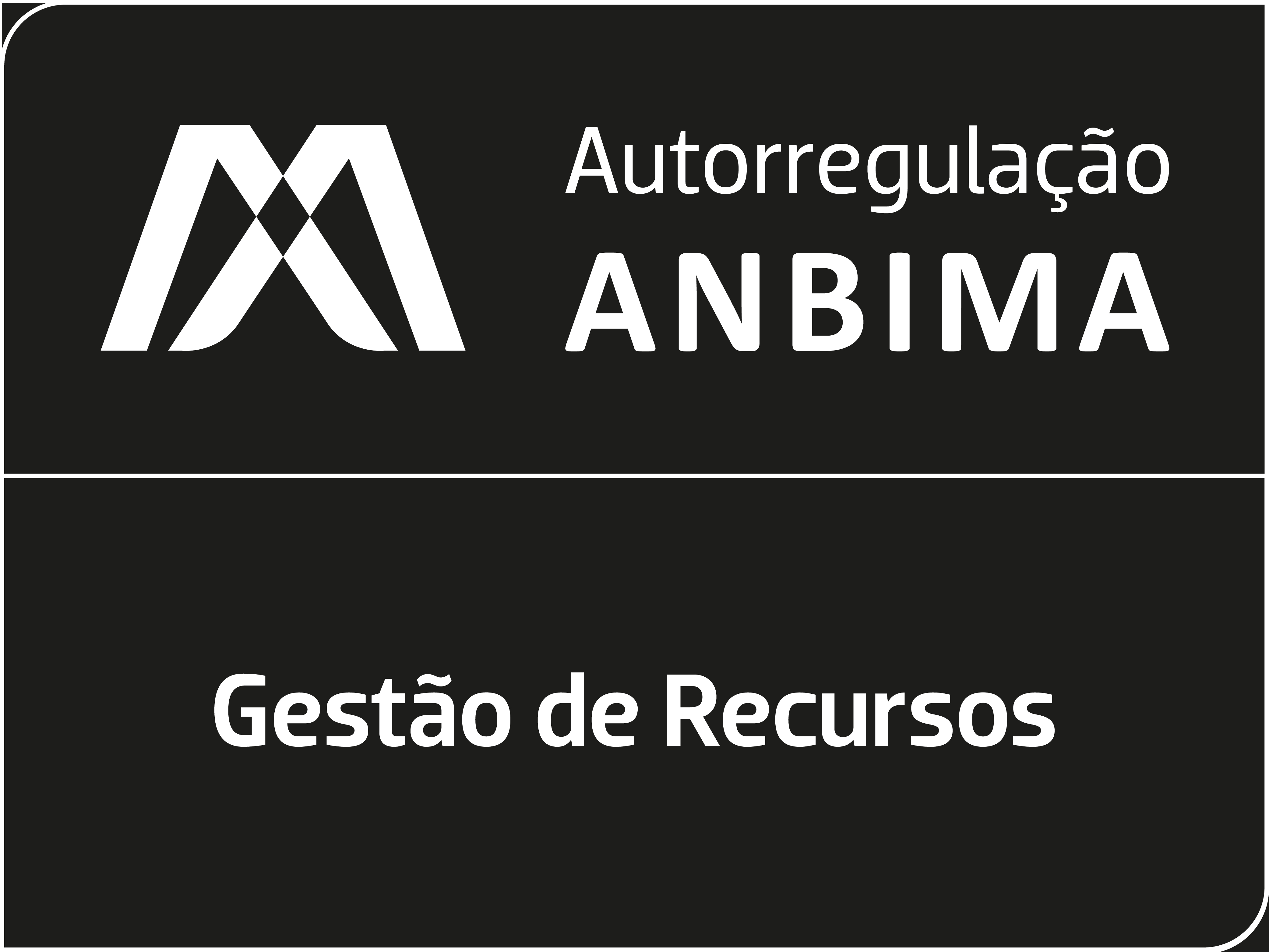 Selo ANBIMA — Autorregulação · Gestão de Recursos